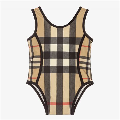 maillot bain burberry bébé|Designer Baby Swimwear .